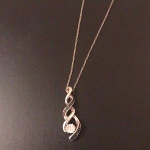 Zales diamond necklace SOLD
